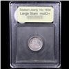 Image 4 : ***Auction Highlight*** 1838 Large Stars Rainbow Toned Seated Liberty Dime 10c Graded Select Unc BY 
