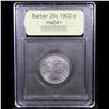 Image 4 : ***Auction Highlight*** 1902-p Barber Quarter 25c Graded Choice+ Unc BY USCG (fc)