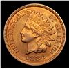 Image 2 : ***Auction Highlight*** 1886 Ty II Indian Cent 1c Graded Choice Unc RB By USCG (fc)