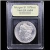 Image 4 : ***Auction Highlight*** 1878-cc Vam 2A R5 Morgan Dollar $1 Graded Choice Unc BY USCG (fc)