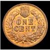 Image 3 : ***Auction Highlight*** 1876 Indian Cent 1c Graded Choice Unc RB BY USCG (fc)