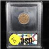 Image 5 : ***Auction Highlight*** 1876 Indian Cent 1c Graded Choice Unc RB BY USCG (fc)