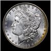 Image 2 : ***Auction Highlight*** 1886-p Rainbow Toned Top 100 Vam 1A Morgan Dollar $1 Graded GEM+ Unc BY USCG