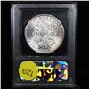 Image 5 : ***Auction Highlight*** 1886-p Rainbow Toned Top 100 Vam 1A Morgan Dollar $1 Graded GEM+ Unc BY USCG