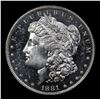 Image 2 : ***Auction Highlight*** 1881-s Morgan Dollar $1 Graded Choice Unc+ DMPL By USCG (fc)