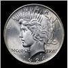 Image 2 : ***Auction Highlight*** 1924-p Peace Dollar $1 Graded GEM+ Unc BY USCG (fc)