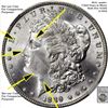Image 6 : ***Auction Highlight*** 1889-p Morgan Dollar $1 Graded GEM++ Unc By USCG (fc)