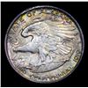 Image 3 : ***Auction Highlight*** 1921 Alabama Rainbow Toned Old Commem Half Dollar 50c Graded Select+ Unc BY 