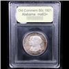 Image 4 : ***Auction Highlight*** 1921 Alabama Rainbow Toned Old Commem Half Dollar 50c Graded Select+ Unc BY 