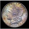 Image 2 : ***Auction Highlight*** 1898-p Rainbow Toned Morgan Dollar $1 Graded GEM+ Unc By USCG (fc)