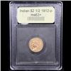 Image 4 : ***Auction Highlight*** 1912-p Gold Indian Quarter Eagle $2 1/2 Graded Select+ Unc By USCG (fc)