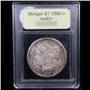 Image 4 : ***Auction Highlight*** 1890-o Rainbow Toned Morgan Dollar $1 Graded Select+ Unc By USCG (fc)