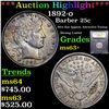 Image 1 : ***Auction Highlight*** 1892-o Barber Quarter 25c Graded Select+ Unc BY USCG (fc)