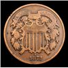 Image 2 : ***Auction Highlight*** 1872 Two Cent Piece 2c Graded xf By USCG (fc)