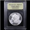 Image 4 : ***Auction Highlight*** 1883-cc Morgan Dollar $1 Graded GEM Unc DMPL By USCG (fc)