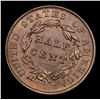 Image 3 : ***Auction Highlight*** 1835 Cohen-1 Classic Head half cent 1/2c Graded Choice Unc BN BY USCG (fc)