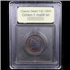 Image 4 : ***Auction Highlight*** 1835 Cohen-1 Classic Head half cent 1/2c Graded Choice Unc BN BY USCG (fc)