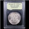 Image 4 : ***Auction Highlight*** 1878-s Vam 30 Morgan Dollar $1 Graded GEM+ Unc BY USCG (fc)