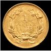 Image 3 : ***Auction Highlight*** 1855-p Ty 2 Gold Dollar $1 Graded Select Unc By USCG (fc)