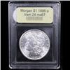 Image 4 : ***Auction Highlight*** 1886-p Vam 24 R5 Morgan Dollar $1 Graded GEM++ Unc By USCG (fc)