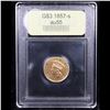 Image 4 : ***Auction Highlight*** 1857-s Three Dollar Gold 3 Graded Choice AU By USCG (fc)