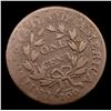 Image 3 : ***Auction Highlight*** 1804 S-266a Draped Bust Large Cent 1c Graded vg+ By USCG (fc)