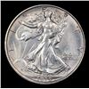 Image 2 : ***Auction Highlight*** 1919-d Walking Liberty Half Dollar 50c Graded Choice Unc By USCG (fc)