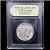 Image 4 : ***Auction Highlight*** 1919-d Walking Liberty Half Dollar 50c Graded Choice Unc By USCG (fc)