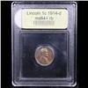 Image 4 : ***Auction Highlight*** 1914-d Lincoln Cent 1c Graded Choice+ Unc RB By USCG (fc)