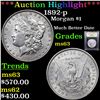 Image 1 : ***Auction Highlight*** 1892-p Morgan Dollar $1 Graded Select Unc BY USCG (fc)
