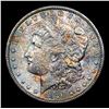 Image 2 : ***Auction Highlight*** 1879/9-s Rainbow Toned Vam 3 Morgan Dollar $1 Graded GEM+ Unc By USCG (fc)