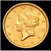 Image 2 : ***Auction Highlight*** 1854 TYPE 1 Gold Dollar $1 Grades Choice Unc (fc)