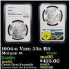 Image 1 : NGC 1904-o Vam 35a R6 Morgan Dollar $1 Graded ms65 By NGC
