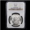 Image 2 : NGC 1885-p Morgan Dollar $1 Graded ms65 By NGC