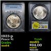 Image 1 : PCGS 1923-p Peace Dollar $1 Graded ms64 By PCGS