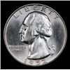 Image 2 : 1952-s Washington Quarter 25c Grades Choice Unc