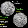 Image 1 : 1921-s Morgan Dollar $1 Grades Select+ Unc