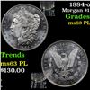 Image 1 : 1884-o Morgan Dollar $1 Grades Select Unc PL