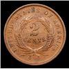 Image 3 : 1864 Two Cent Piece 2c Grades xf