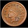 Image 2 : 1863 Indian Civil War Token 1c Grades Select+ Unc BN