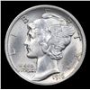 Image 2 : 1916-p Mercury Dime 10c Grades Choice Unc+ FSB