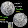 Image 1 : 1904-o Vam 28A 'Trigger' Super CD I3 R5 Morgan $1 Grades GEM Unc