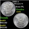 1881-o Morgan Dollar $1 Grades Select Unc