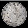 Image 2 : 1895 Liberty Nickel 5c Grades Select Unc