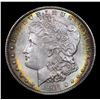 Image 2 : 1896-p Rainbow Toned Morgan Dollar $1 Grades Choice Unc