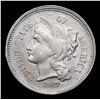 Image 2 : 1867 Three Cent Copper Nickel 3cn Grades Select+ Unc
