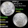 Image 1 : 1898-p Morgan Dollar $1 Grades Choice+ Unc