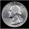 Image 2 : 1934-p Washington Quarter 25c Grades Choice+ Unc