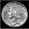 Image 2 : 1935-s Mercury Dime 10c Grades Select+ Unc