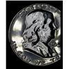 Image 2 : Proof 1956-p Ty 2 Franklin Half Dollar 50c Grades Choice+ Proof